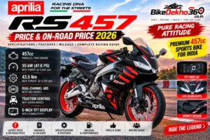 Aprilia RS 457 Price & On-Road Price 2026