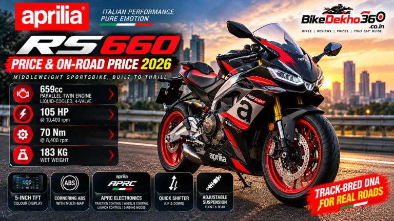 Aprilia RS 660 Price & On-Road Price 2026