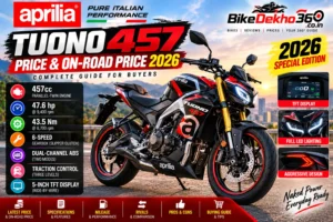 Aprilia Tuono 457 Price & On-Road Price 2026