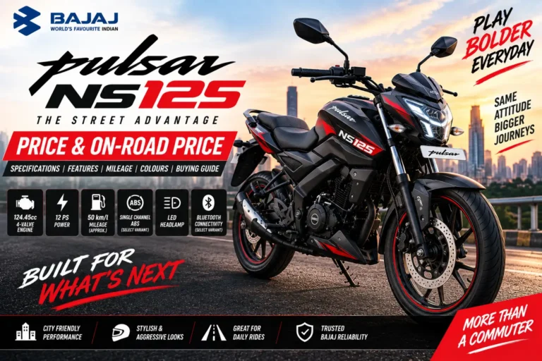 Bajaj Pulsar NS125 Price & On-Road Price
