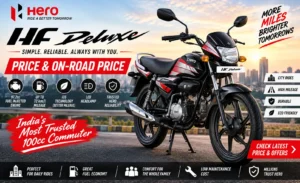 Hero HF Deluxe Price & On-Road Price
