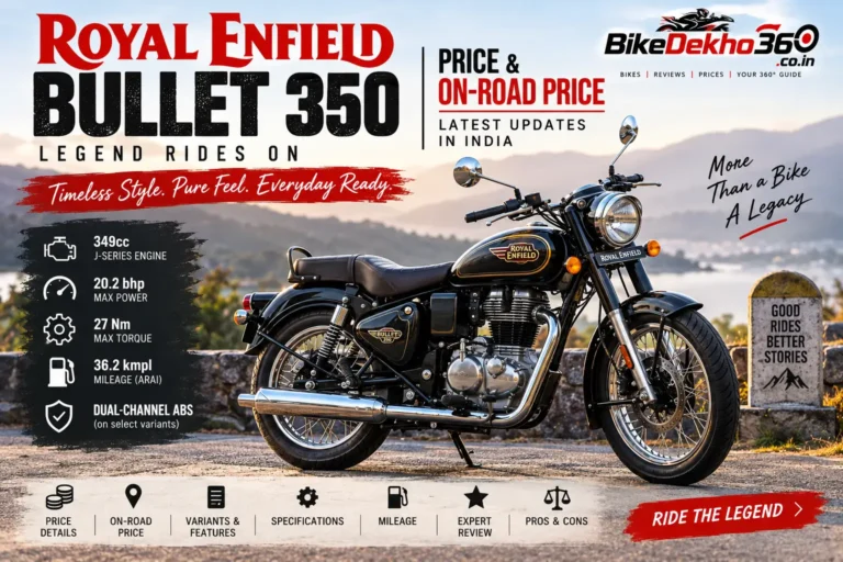 Royal Enfield Bullet 350 Price & On-Road Price