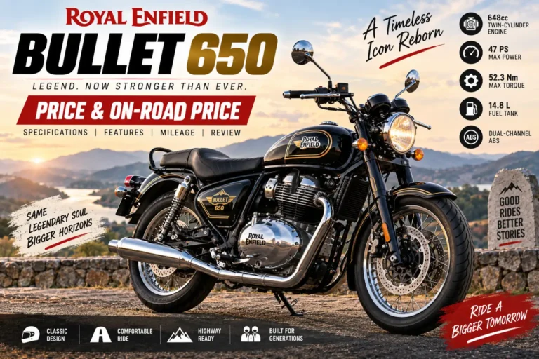 Royal Enfield Bullet 650 Price & On-Road Price