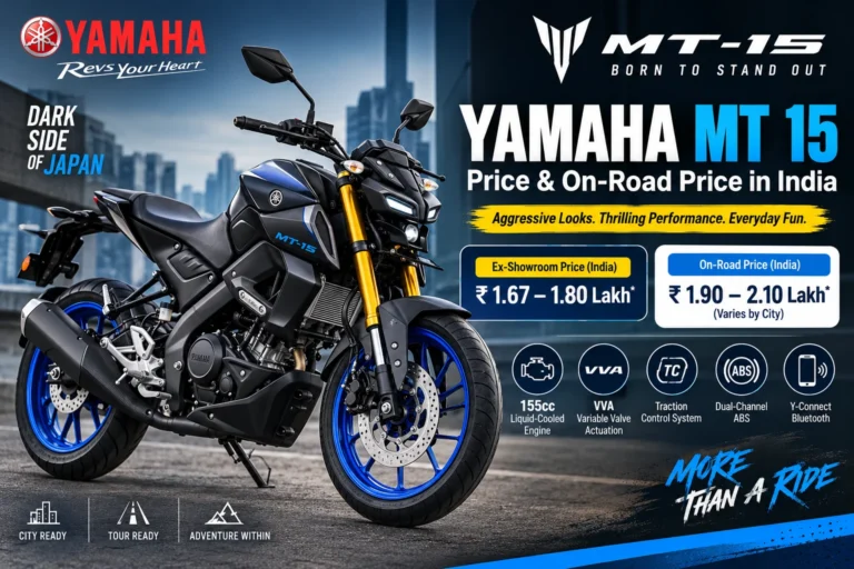 Yamaha MT 15 Price & On-Road Price in India - BikeDekho360
